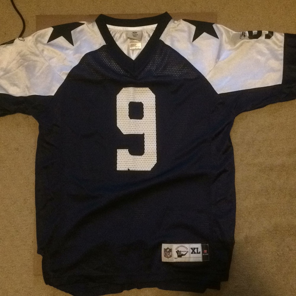 Reebok Tony Romo Vintage NFL Jersey YouthXL